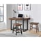 Alaterre Furniture Pomona - Wood 20"H Barstool with Metal Legs AMBA2020M - alternate 6